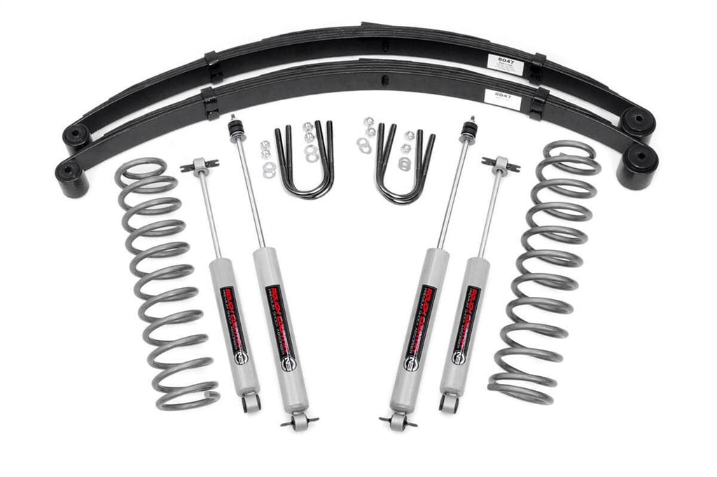 Rough Country 630N2 Suspension Lift Kit w/Shocks for Select Jeep Cherokee