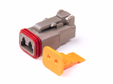Grote 84-2471 Deutsch - DT Series Housing & Wedgelocks, 2-Way Male Plug