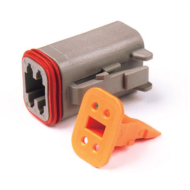 Grote 84-2475 Deutsch - DT Series Housing & Wedgelocks, 4-Way Male Plug