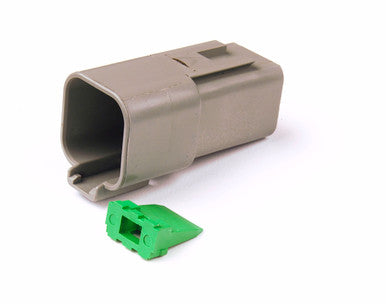 Grote 84-2476 Deutsch - DT Series Housing & Wedgelocks, 6-Way Female Receptacle
