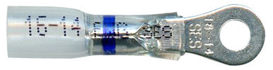 Grote 84-4408 Heat Shrinkable Ring Terminals - Crystal Clear, 16-14 Gauge, #8