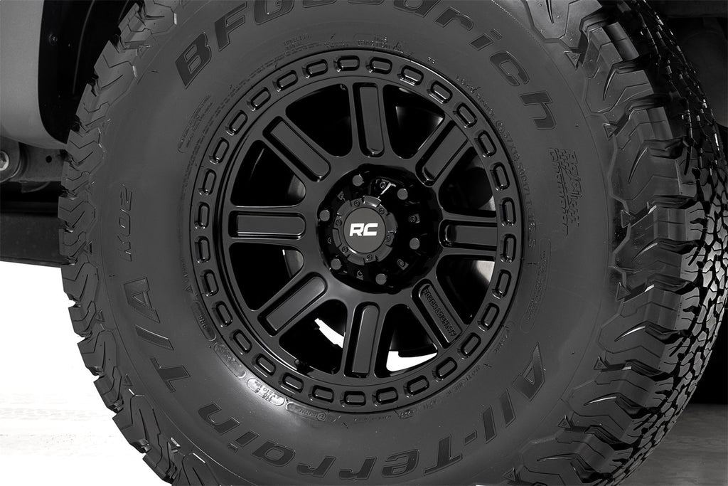 Rough Country 84172512 Series 84 Wheel for Select Cadillac Escalade, Chevrolet Avalanche, Chevrolet Avalanche 1500, Chevrolet Blazer, Chevrolet C10 Pickup, Chevrolet Colorado, Chevrolet K10, Chevrolet K10 Pickup, Chevrolet K10 Suburban, Chevrolet K1500,