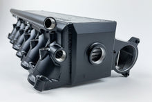 Load image into Gallery viewer, CSF Cooling - Racing &amp; High Performance Division 8400B BMW Gen 2 B58 Race X Charge Air Cooler Manifold - Thermal Dispersion Black for Select BMW 540i, BMW 540i xDrive, BMW 740i, BMW 740i xDrive, BMW 745e, BMW 745e xDrive, BMW 840i, BMW 840i Gran Coupe,