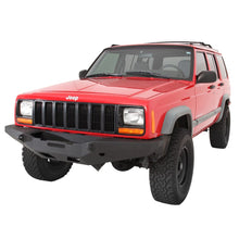 Load image into Gallery viewer, 8401-Cherokee-Xj-24-Dr-Xrc-Rock-Crawler-Winch-Front-Bumper-WDring-Mounts;-Black-Textured