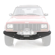 Load image into Gallery viewer, 8401-Cherokee-Xj-24-Dr-Xrc-Rock-Crawler-Winch-Front-Bumper-WDring-Mounts;-Black-Textured