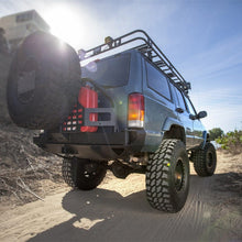 Load image into Gallery viewer, 8401-Cherokee-(Xj)-24-Door-Xrc-Rear-Bumper-WHitch--Tire-Carrier-Black-Textured