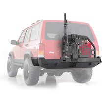 Load image into Gallery viewer, 8401-Cherokee-(Xj)-24-Door-Xrc-Rear-Bumper-WHitch--Tire-Carrier-Black-Textured