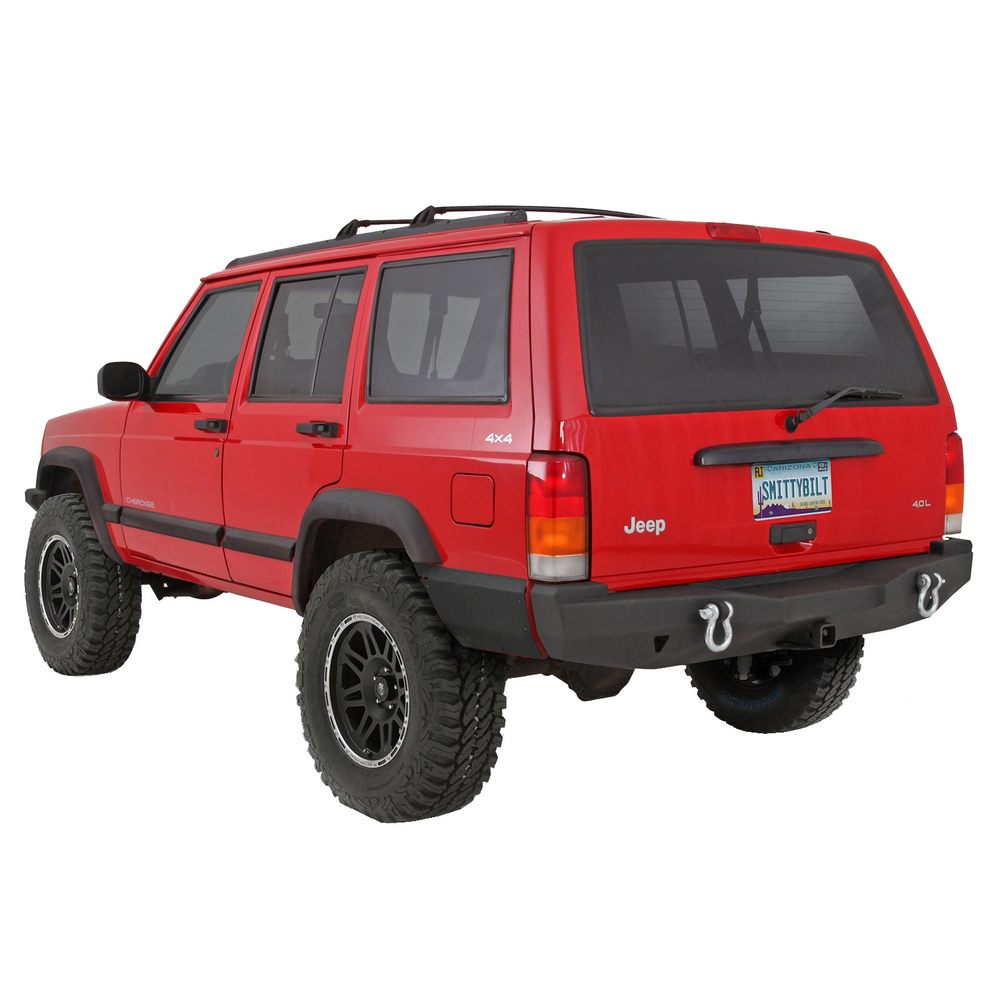 8401-Cherokee-(Xj)-24-Door-Xrc-Rear-Bumper-WHitch-Black-Textured