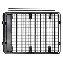 Load image into Gallery viewer, 8401-Cherokee8097-Land-Cruiser8795-Range-Rover-Steel-WMesh-Floor-Roof-Rack-Bskt-73-X-49In