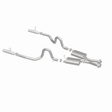 Load image into Gallery viewer, MagnaFlow Exhaust Products 15638 Street Series Polished Cat-Back System for Select Ford Mustang