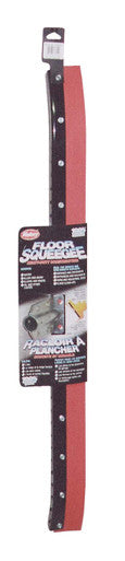 Mallory Squeegees 844-36 36"Curved Red Floor Squeegee