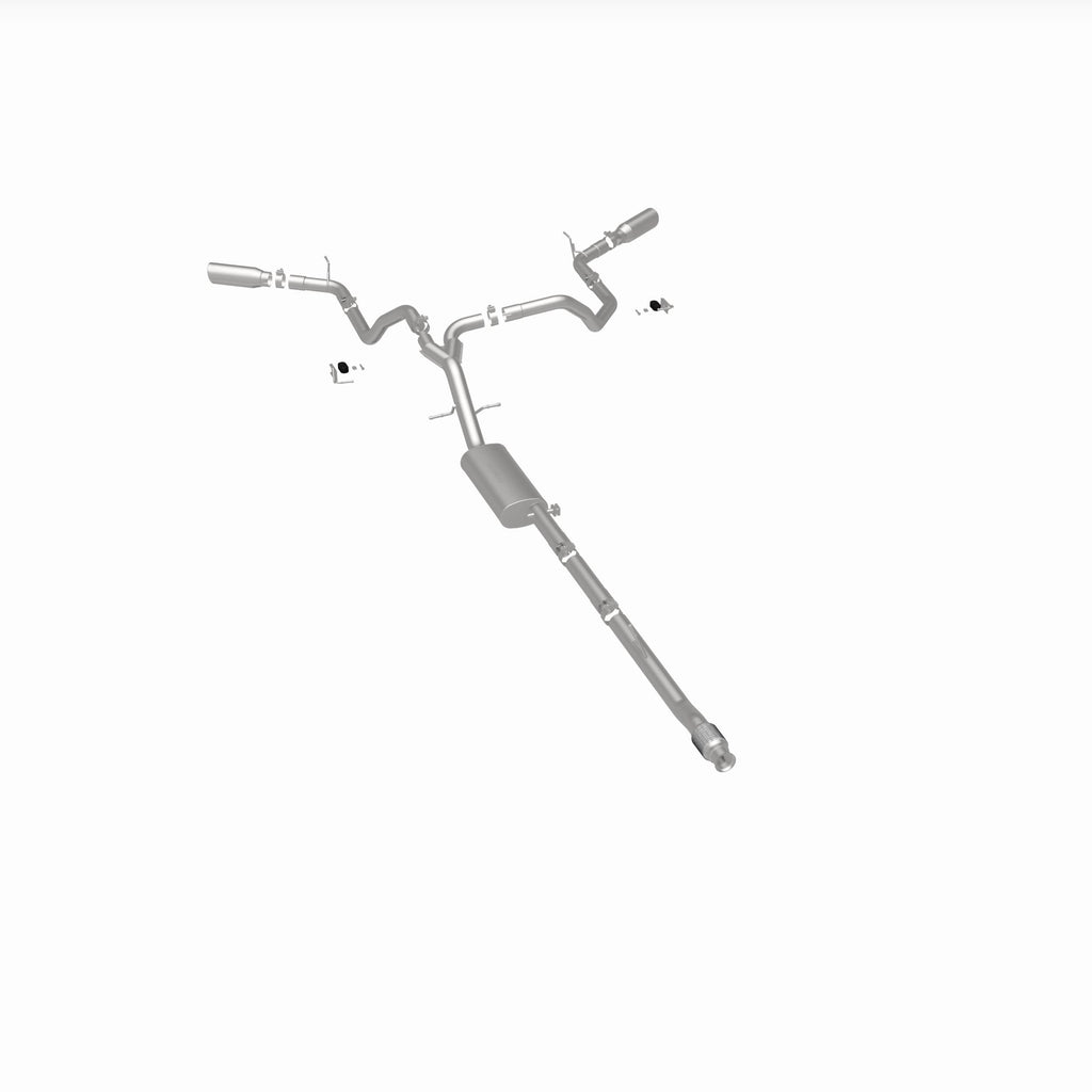 MagnaFlow Exhaust Products 19473 Street Series Polished Cat-Back System for Select Chevrolet Silverado 1500, Chevrolet Silverado LTD, GMC Sierra 1500, GMC Sierra Limited