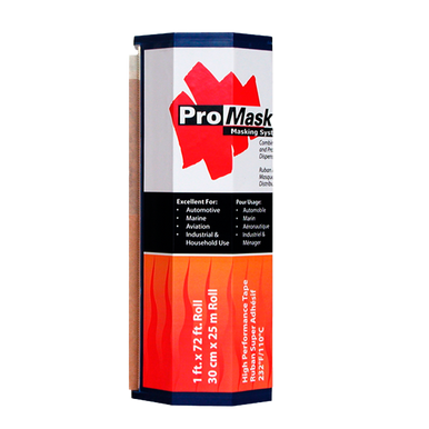 FBS 48238 ProMask-Tape & Paper/w.disp. - 12" x 24 yd. (30cm x 25m)