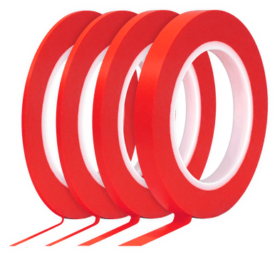 FBS 48490 ProBand Fine Line Tape - Red - 1/2" x 60 yards (12.8mm x 55m)
