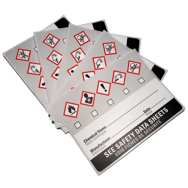 FBS 50161 WHMIS Labels - Set of 5