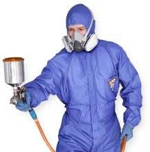 Load image into Gallery viewer, FBS _NOT_FOUND ProPlus Gard - Paint &amp; Work Suits, 100% Nylon - Blue
