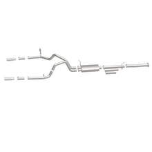 Load image into Gallery viewer, MagnaFlow Exhaust Products 19027 Street Series Polished Cat-Back System for Select Chevrolet Silverado HD, Chevrolet Silverado HD, GMC Sierra HD, GMC Sierra HD