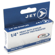 Load image into Gallery viewer, JET 849491 1/4&quot; Staples (1000 Pcs) - Heavy Duty