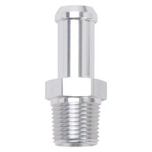 Load image into Gallery viewer, Hose-End-Straight-38In-Npt-To-12In-Barb-Clear-Anodize