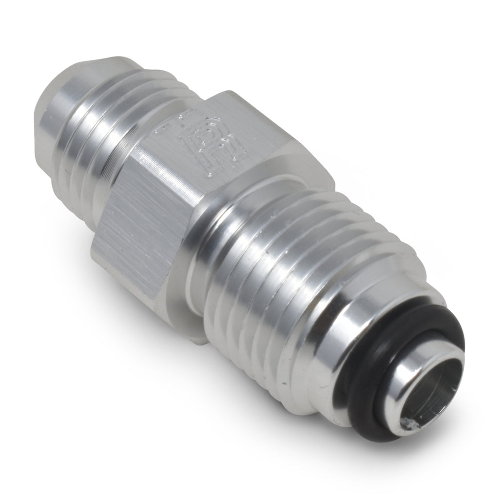 Performance--6-An-(Male-To-58In-18-O-Ring-Seal)-Power-Steering-Adapter.-Clear-Anodized