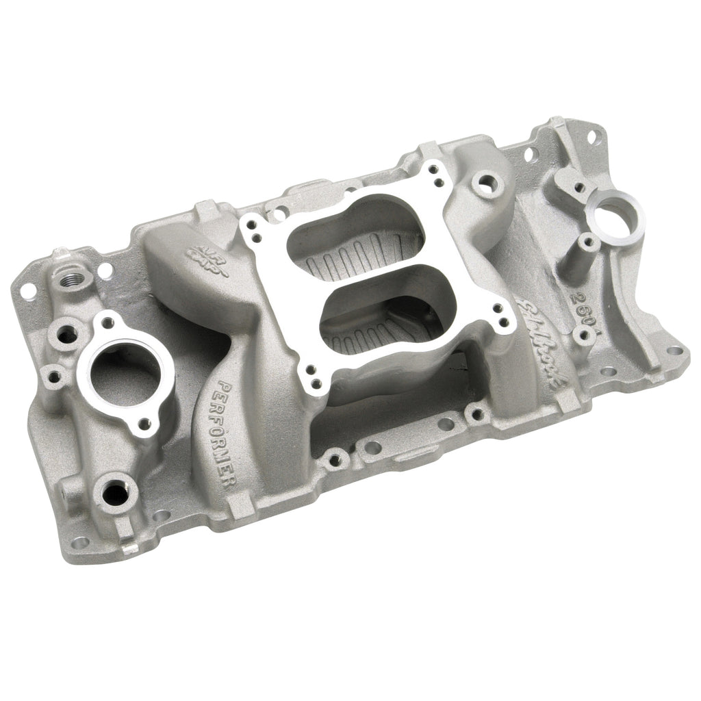 Intake-Manifold-Performer-Air-Gap-SB-Chevy-87-95-Std-FlangeSprdbore
