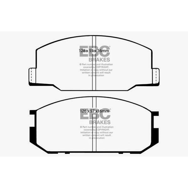 85-90-Lotus-Esprit-2.2-Redstuff-Front-Brake-Pads