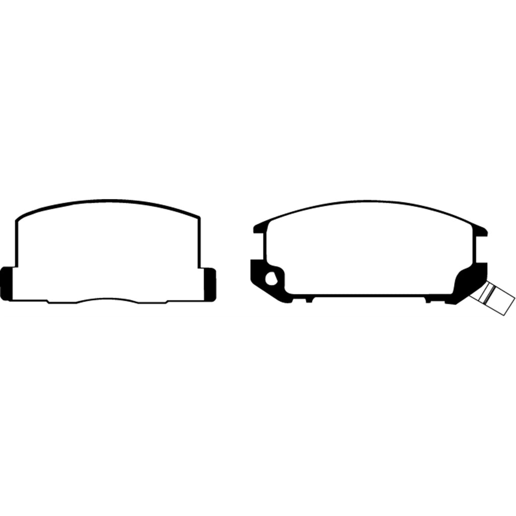 85-90-Toyota-Mr2-1.6-Greenstuff-Rear-Brake-Pads