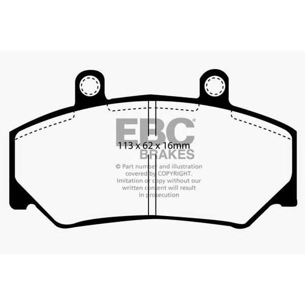 85-93-Volvo-740-2.1-(Bendix)-Greenstuff-Front-Brake-Pads