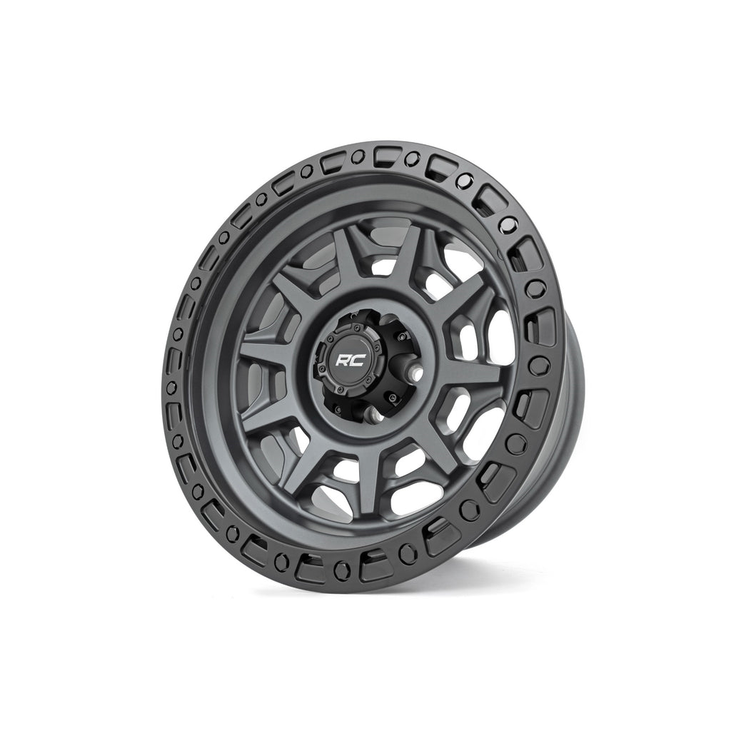 85-Series-Wheel-Simulated-Beadlock-Gunmetal-GrayBlack-17X9-5X4.5--12Mm
