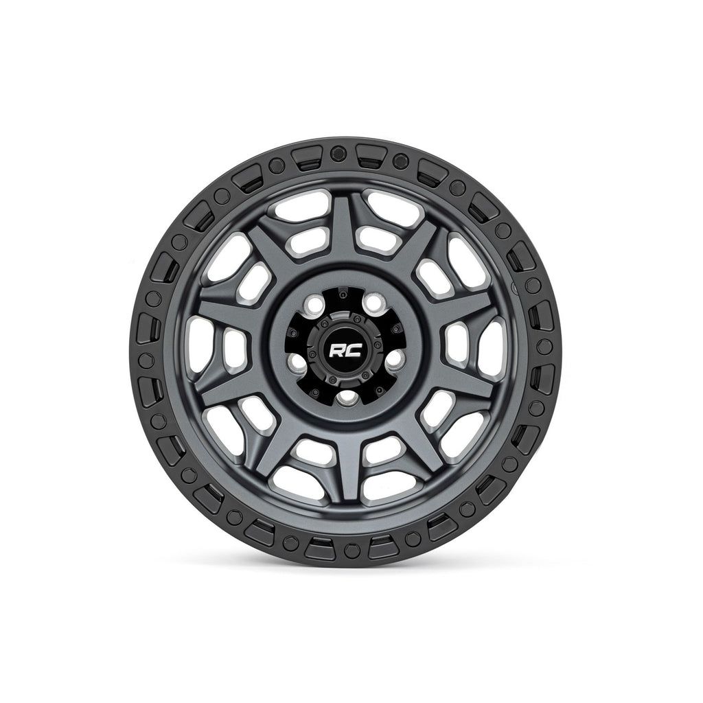 85-Series-Wheel-Simulated-Beadlock-Gunmetal-GrayBlack-17X9-5X4.5--12Mm
