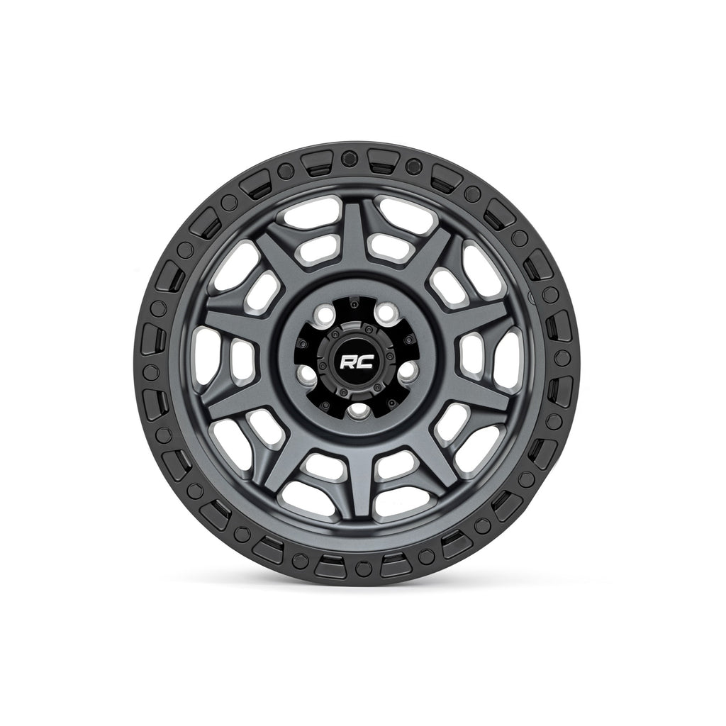 85-Series-Wheel-Simulated-Beadlock-Gunmetal-GrayBlack-17X9-5X5--12Mm
