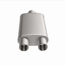 Load image into Gallery viewer, MagnaFlow Exhaust Products 13288 Multi-Chamber Performance Muffler; 3/2.5in. Center/Dual; 4x14x9 Body