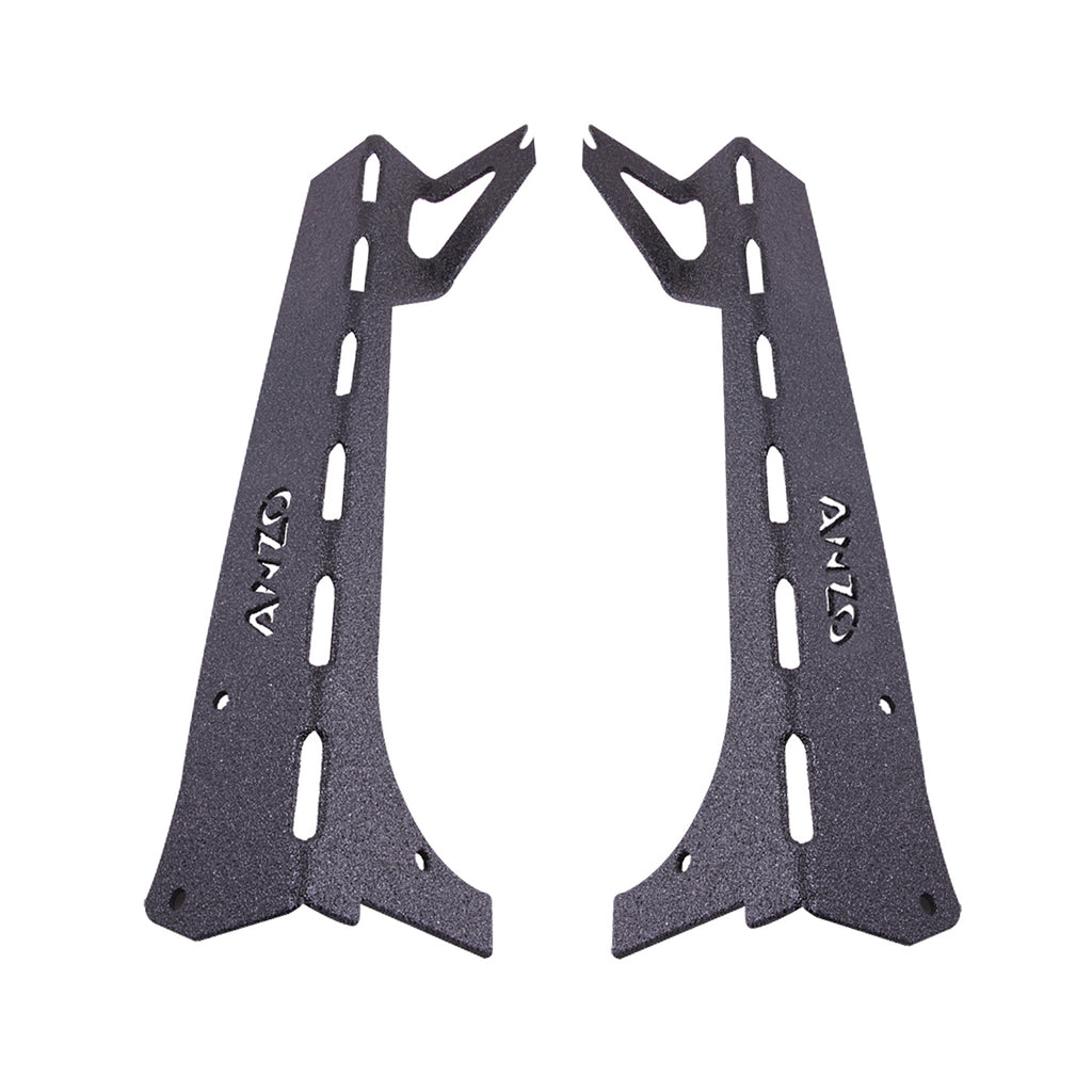 ANZO USA 851034 LED Bar Mounting Bracket for Select Jeep TJ, Jeep Wrangler
