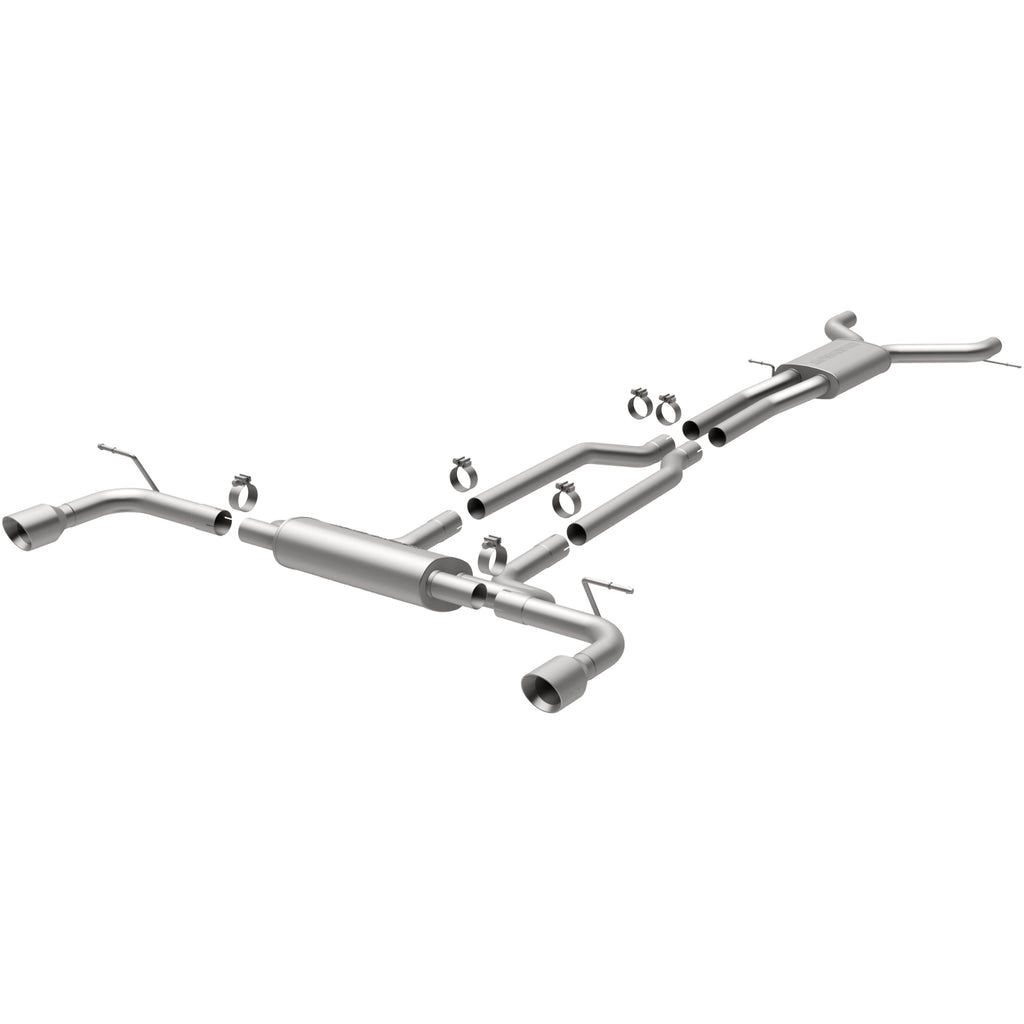 MagnaFlow Exhaust Products 15085 Street Series Polished Cat-Back System for Select Audi Q7