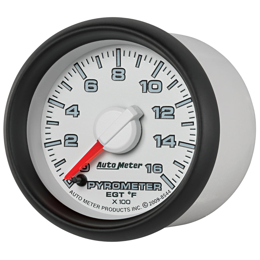 AutoMeter 8544 GAUGE, PYRO. (EGT), 2 1/16", 1600?F, STEPPER MOTOR, RAM GEN 3 FACT. MATCH