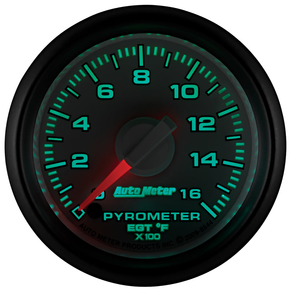 AutoMeter 8544 GAUGE, PYRO. (EGT), 2 1/16", 1600?F, STEPPER MOTOR, RAM GEN 3 FACT. MATCH