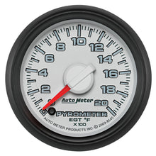 Load image into Gallery viewer, AutoMeter 8545 GAUGE, PYRO. (EGT), 2 1/16", 2000?F, STEPPER MOTOR, RAM GEN 3 FACT. MATCH
