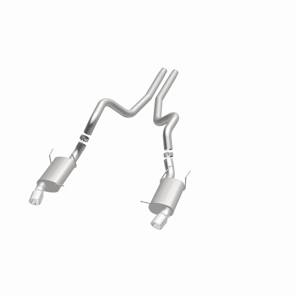 MagnaFlow Exhaust Products 15589 Street Series Polished Cat-Back System for Select Ford Mustang