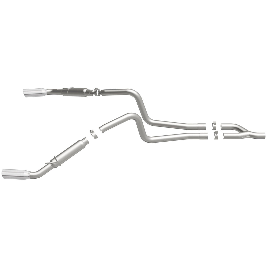 MagnaFlow Exhaust Products 16605 Competition Series Stainless 2.5 in Cat-Back for Select Ford Mustang