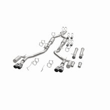 Load image into Gallery viewer, MagnaFlow Exhaust Products 19536 xMOD Series Carbon Fiber Tips Cat-Back System for Select Dodge Challenger