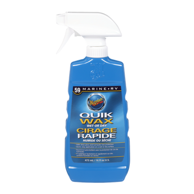 Meguiars M5916C Quik Wax Marine/RV Spray - 463mL