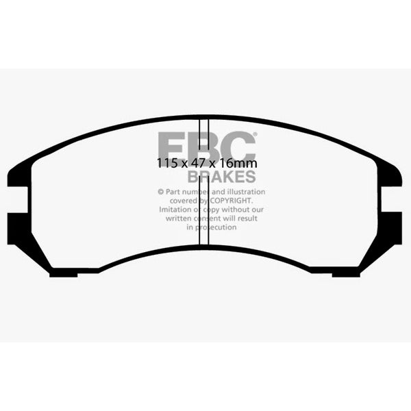 86-87-Nissan-Pulsar-Nx-1.6-Se-Redstuff-Front-Brake-Pads