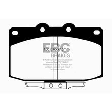 Load image into Gallery viewer, 86-89-Mazda-Rx7-2.4-(1.3-Rotary)(Vented-Rear-Rotors)-Bluestuff-Front-Brake-Pads