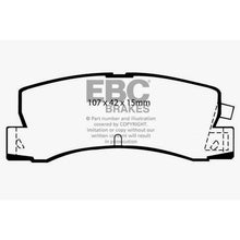 Load image into Gallery viewer, 86-92-Toyota-Corolla-1.6-Yellowstuff-Rear-Brake-Pads