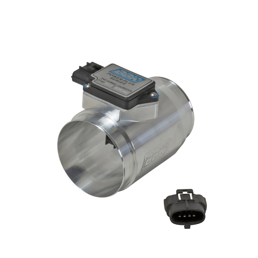 86-93-Mustang-5.0-Mass-Air-Meter-76Mm-30-Lb-Inj.-Cold-Air-Calibration-Cnc-Billet-Housing