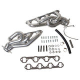 BBK 15120 1986-93 MUSTANG 5.0 1-5/8 SHORTY EQUAL LENGTH HEADERS (POLISHED SILVER CERAMIC)