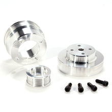Load image into Gallery viewer, 86-93-Mustang-5.0-Underdrive-Pulley-Kit---Lightweight-Cnc-Billet-Aluminum-(3Pc)