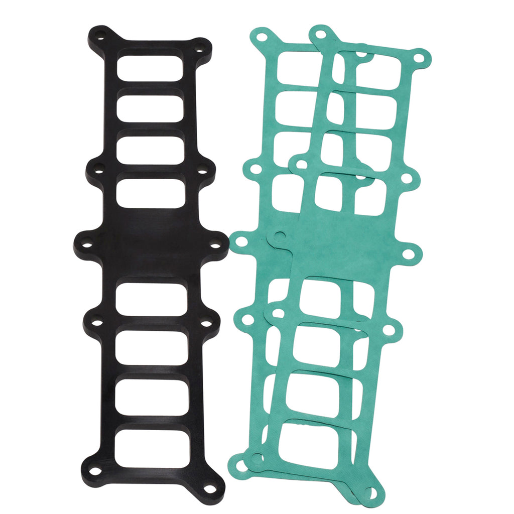 86-95-Mustang-5.0-Phenolic-Manifold-Spacer-Kit-Edlebrock-Performer-38