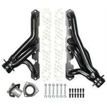 Load image into Gallery viewer, 86-95-Wrangler;-Sb-Chevy-265-400;-1-12-In.-Mid-Length-Headers--Black-Elite