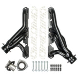 Hedman Hedders 69643 86-95 WRANGLER; SB Chevy 265-400; 1-1/2 in. MID-LENGTH Headers- BLACK MAXX